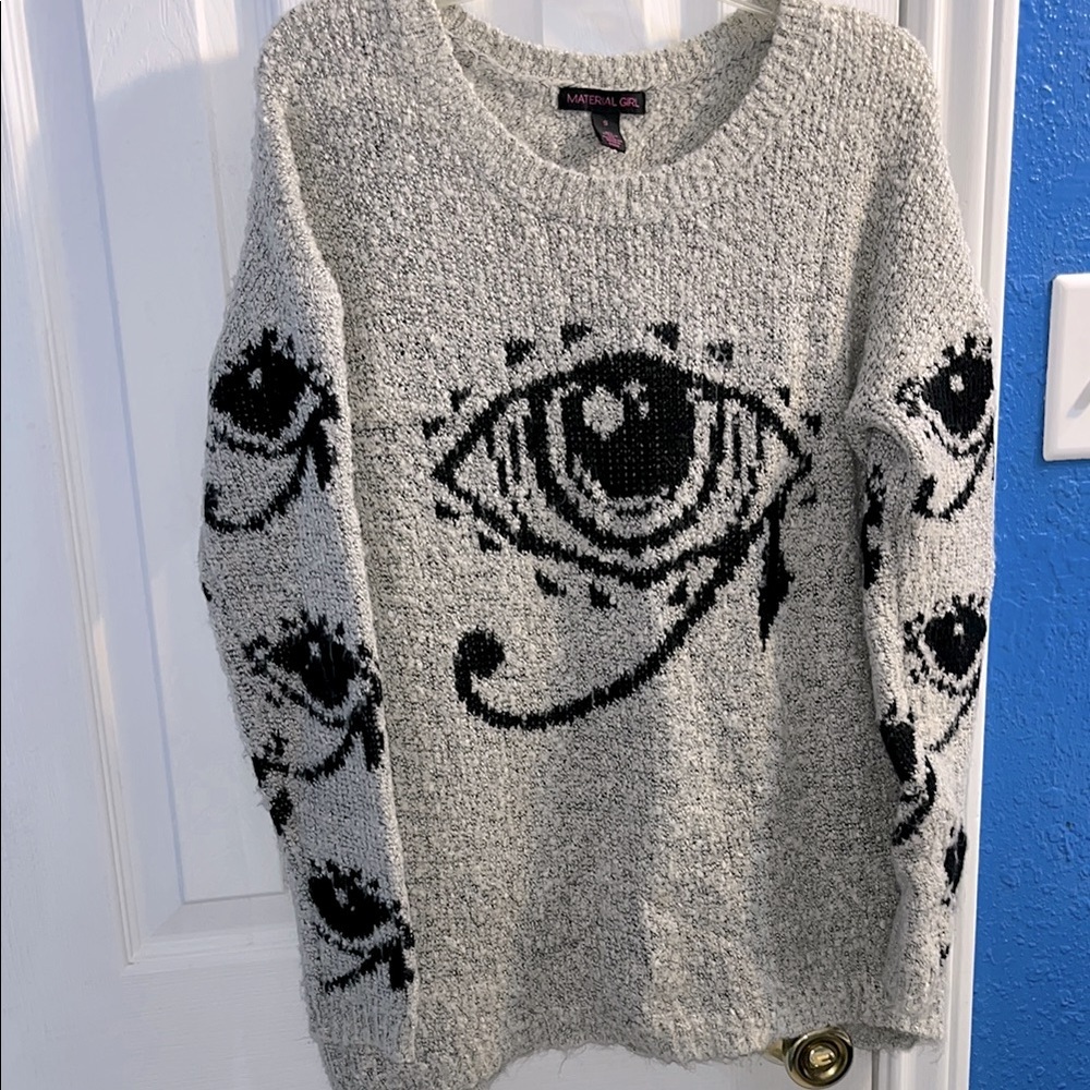 Material girl Eyes sweater